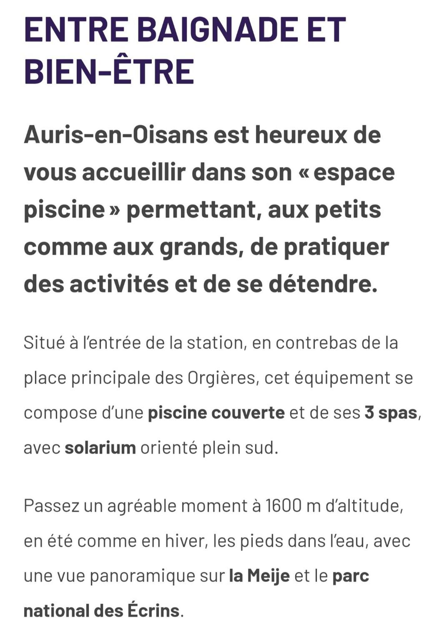 Les Iris T2 Station Alpe Huez Lejlighed Auris Eksteriør billede